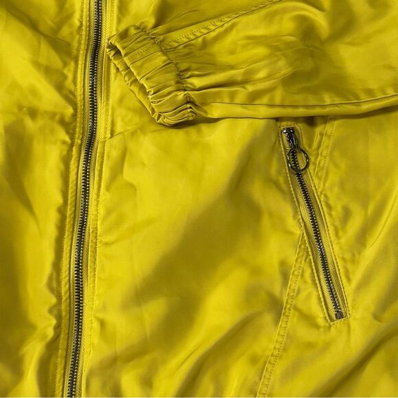 Zara | TRF Yellow Sporty Windbreaker Jacket Size XS - Picture 14 of 16